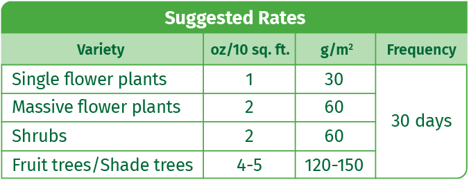 Suggested Rates